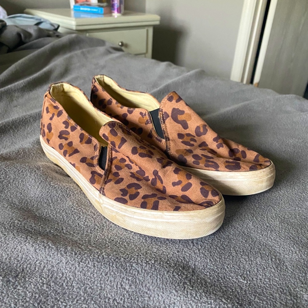 Cheetah print sneakers